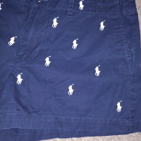 Ralph Lauren Sport Shorts Womens sz 8 navy blue - Picture 3 of 5